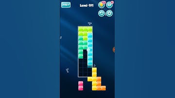 Block! Basic Rookie Level 191 Walkthrough Solution