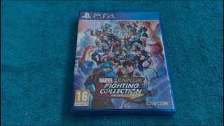 Marvel vs Capcom Fighting Collection PS4 Unboxing 