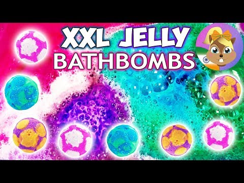 8 bade bade, JELLY, Bath Bombs, ek hi baar me dekhiye, Glibber me, nahaiye, bath balls, mere, saath