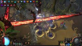 Reliquarian Valdo runner ES stack Molten Strike -  4 Torment Feared Map