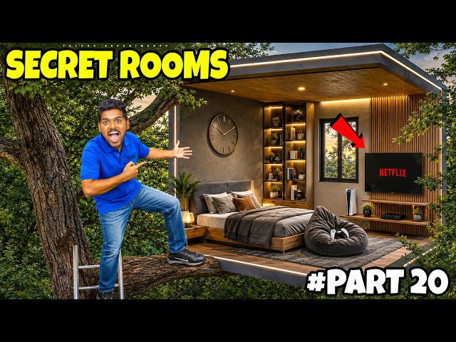 Secret Room Making Challenge [ PART-20 ] - No One Can Find it 🔥🔥 Telugu Experiments