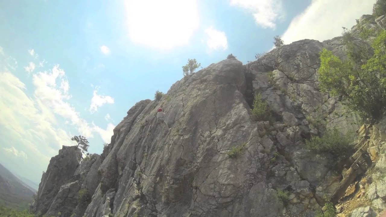 Veli vrh, Rijeka, Cliff Climbing - YouTube