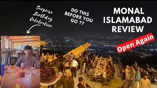 Monal Restaurant Islamabad Re-open Review || Do this before you go ?? || Night View || Faizyab Vlogs