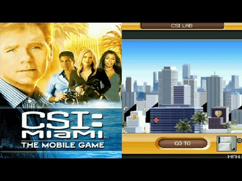 CSI: Miami/Место Преступления: Майами - Прохождение Java/I-Mode/Android игры