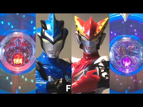 ウルトラマンR/B SGルーブクリスタル オーブ エクシードX ガイア ジャグラスジャグラー ORB GAIAV2