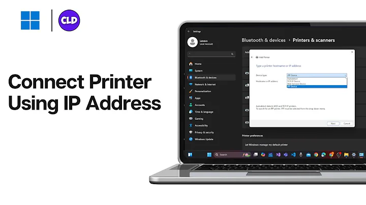 How To Connect Printers By IP Address