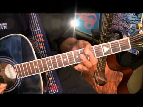 Chicago 25 Or 6 To 4 How To Play On Acoustic Guitar Lesson EricBlackmonMusicHD