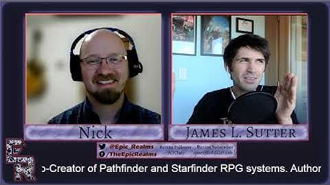 James Sutter talks about Starfinder Challenges