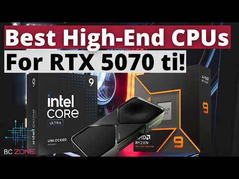 أفضل وحدات المعالجة المركزية المتطورة ل  5070 أو 5070  خريف 2025