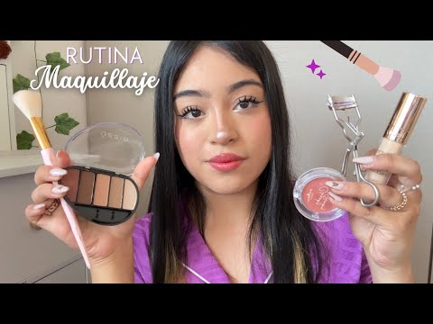 ASMR maquillate conmigo 💄￼ mi rutina de maquillaje 💗 ✨
