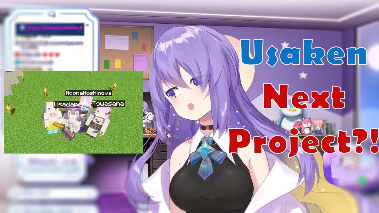 Moona give us a leakabout what Usada Kensetsu Next Big Project will be