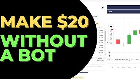 How To Make $20 without a binarybot || Over Under Strategy
