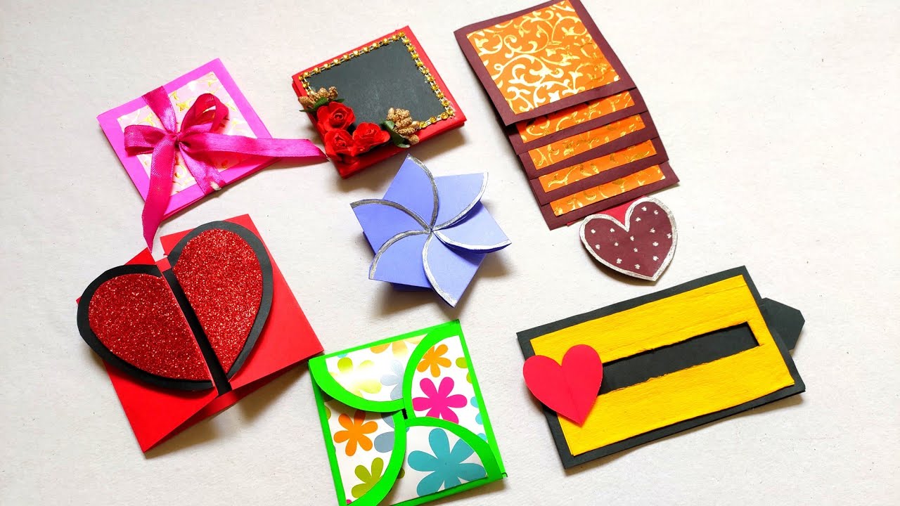 How To Make Scrapbook Pages | Different Cards For Scrapbook | Scrapbook Tutorial | Punekar Sneha