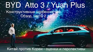 BYD Atto 3 / Yuan Plus. Китай - Корея ? Atto 3 способен побороться с Kia Niro и Hyundai Kona ?