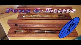 woodturning Iron wood and pen box