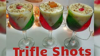 Fruit Trifle Shots | Fruit Trifle recipe | Easy Trifle | Trifle recipe | Trifle  dessert