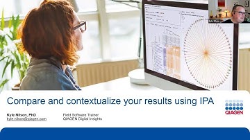 Compare and contextualize your results using QIAGEN Ingenuity Pathway Analysis (IPA)