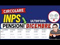 CIRCOLARE INPS ⚠️ CEDOLINO PENSIONI DICEMBRE 2023 ➜ TUTTI I NUOVI IMPORTI AUMENTATI MINIME INVALIDI