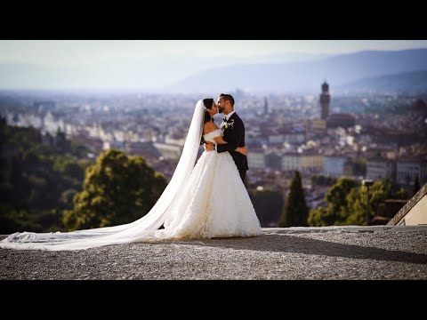 Wedding video in Villa Cora, Florence