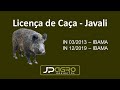 Licença de Caça de Javali