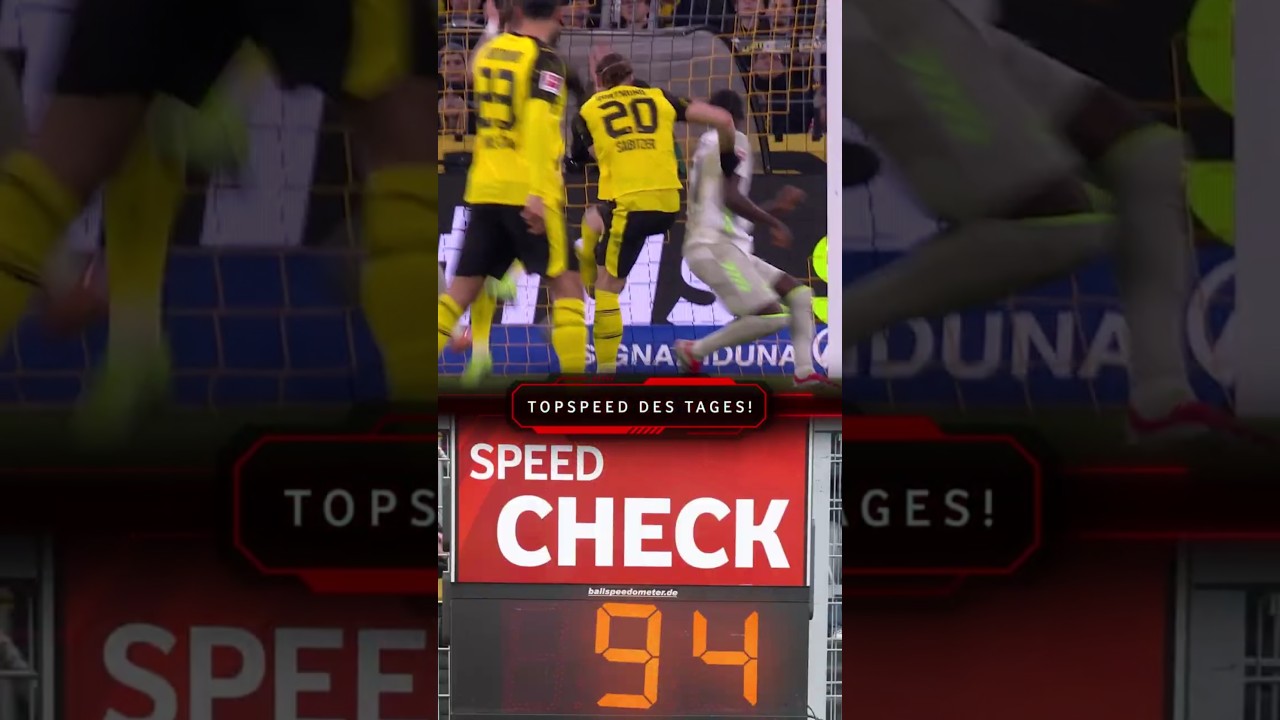 Marcel Sabitzer auf dem SpeedCheck-Treppchen 💥⚽
