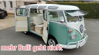 VW Bulli T1 Samba jetzt besser wie neu 😁