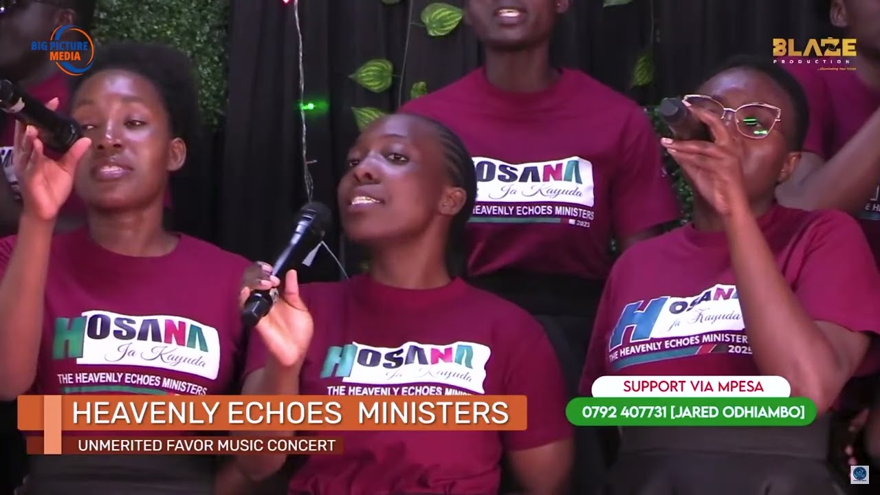 HEAVENLY ECHOES MINISTERS LIVE// UNMERITED FAVOUR