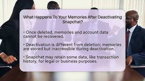 What Happens To Your Memories After Deactivating Snapchat? - Everyday-Networking