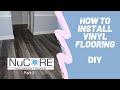 DIY Vinyl Flooring installation Waterproof Nucore Floor & Decor Floating floor installation  LVP