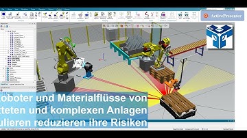 Process Simulate -  RSI Roboscanning -  Universal Robots -  Virtual Commissioning Roboter Simulation