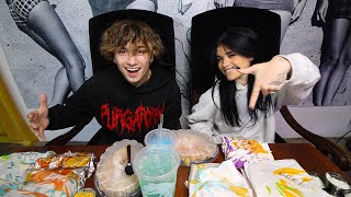 Mukbang W Nessa Barrett