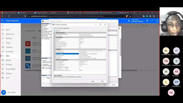 Power BI Office Hour 90: Connecting MS Power Automate to Azure SQL Database | Temidayo Omoniyi