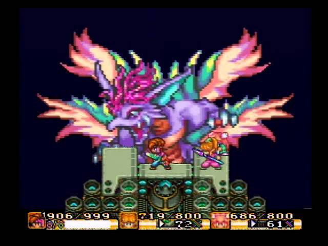 聖剣伝説2 ダークリッチ戦からエンディングまで Youtube