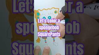 SpongeBob SquarePants Drawing and Coloring part 1 🧽🎨 | Cartoon Art