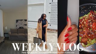 WEEEKY VLOG! HOME SERIES EP:24 NEW FURNITURE• LIVING ROOM MAKEOVER•ENTRYWAY STYLING NEW HOME UPDATES by StyledByEmonie 9,543 views 4 months ago 1 hour