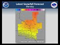 Video Briefing for Feb.17, 2014 Snowfall
