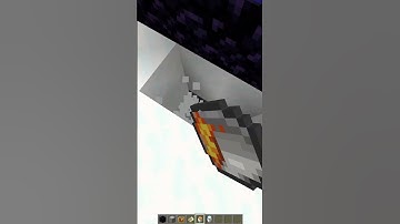 Fake Nether Portal Trap In Minecraft💀 #minecraft #shorts