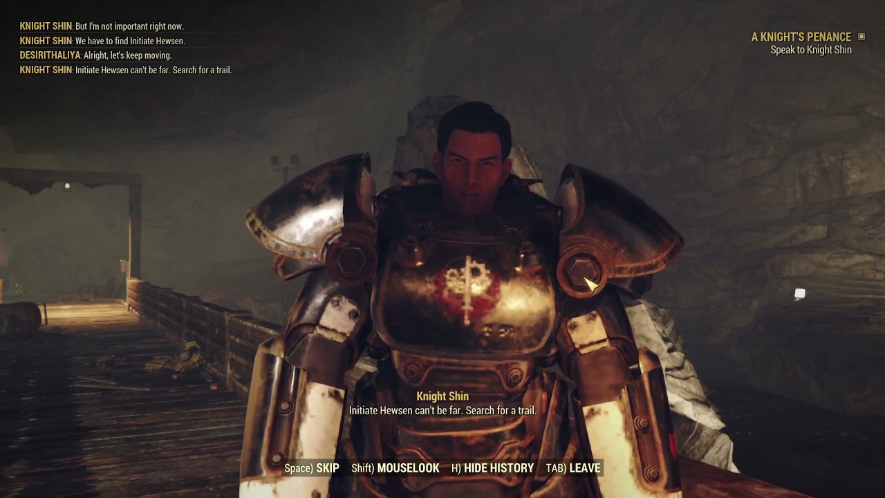 Fallout 76 - Season 5 new Quest A Knight Penance