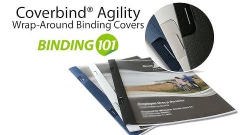 Coverbind® Agility Wrap-Around Binding Covers
