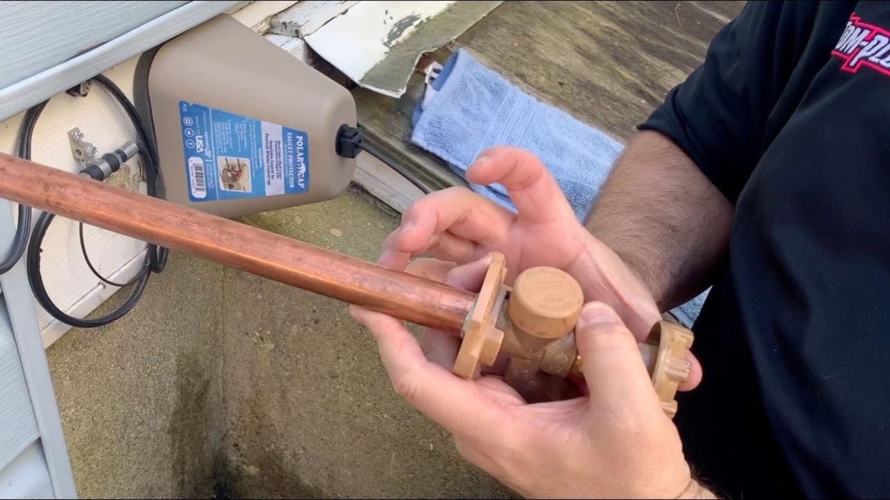 How to Winterize Outdoor Faucets (Cheap, Easy, Fast!) YouTube