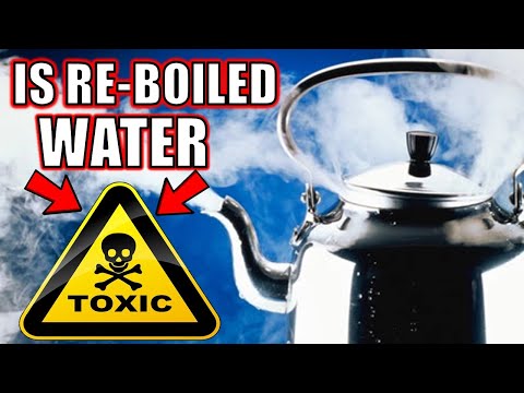 Video: Gekookt water niet opnieuw koken?