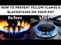Why your gas cooker darkens your pot