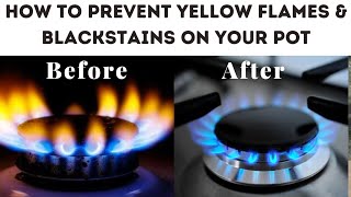 Why your gas cooker darkens your pot