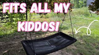 Trekassy Trekassy 700lb Giant 60' Skycurve Platform Tree Swing for Kids and Adults | Overview| Is it