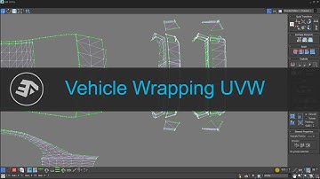 3ds Max - Vehicle Wrapping UVW Process [Tutorial]