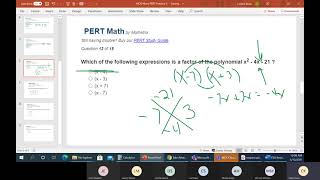 Metallist Math: MCR - PERT math test practice problems - part 4
