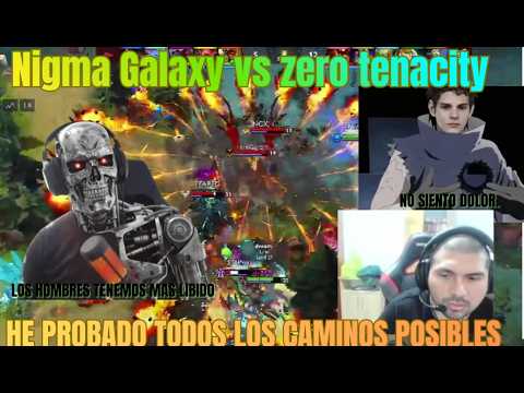 TERMINASTE ? LISTO A MIMIR JEJE!   NIGMA GALAXY vs ZERO TENACITY GAME1 bo3 DREAMLEAGUE DIV 2
