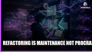 Refactoring is maintenance not procrastination