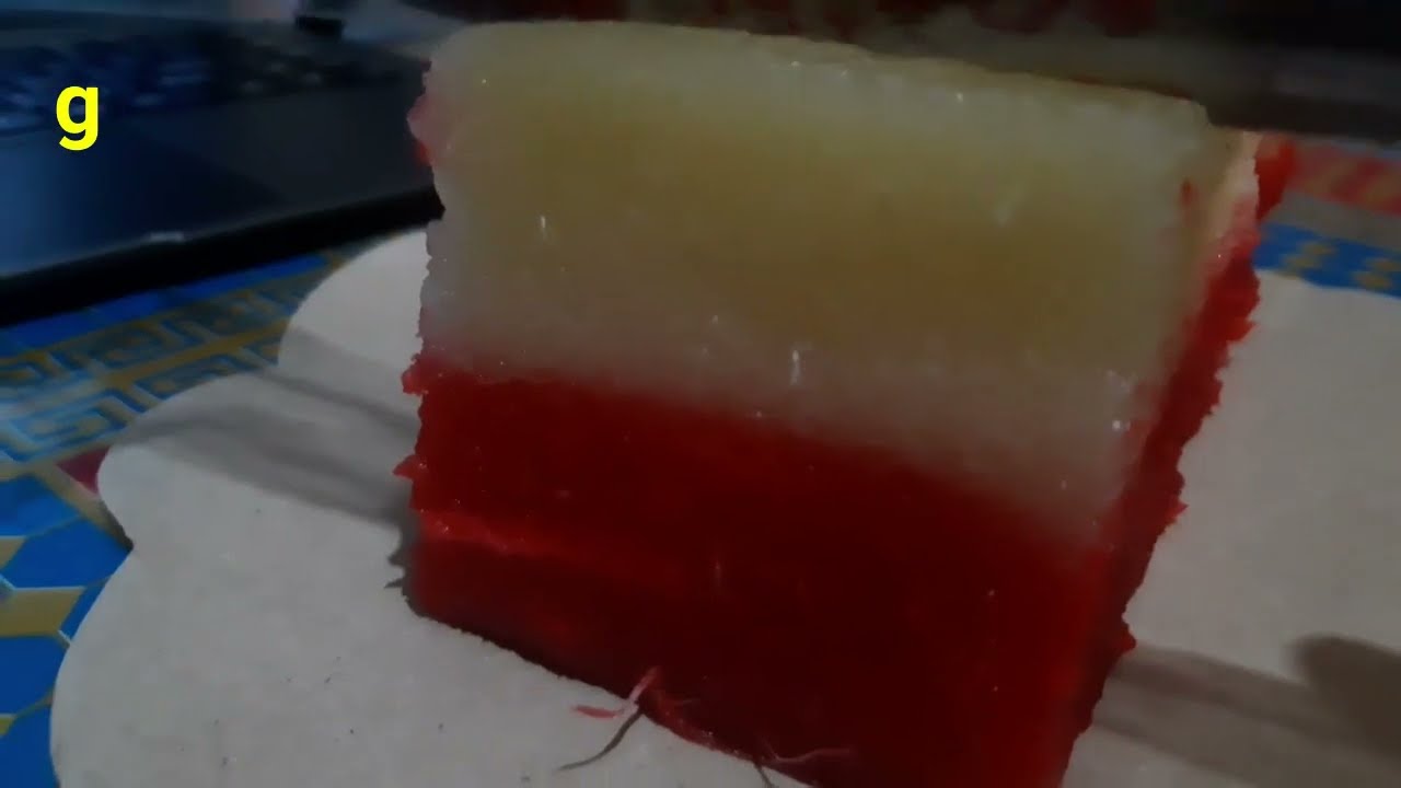 Cara Membuat Puding Singkong Merah Putih | Lomba Kemerdekaan 17 Agustus