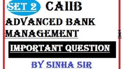 CAIIB Advanced Bank Management GDP Concept Unit 9 Questions